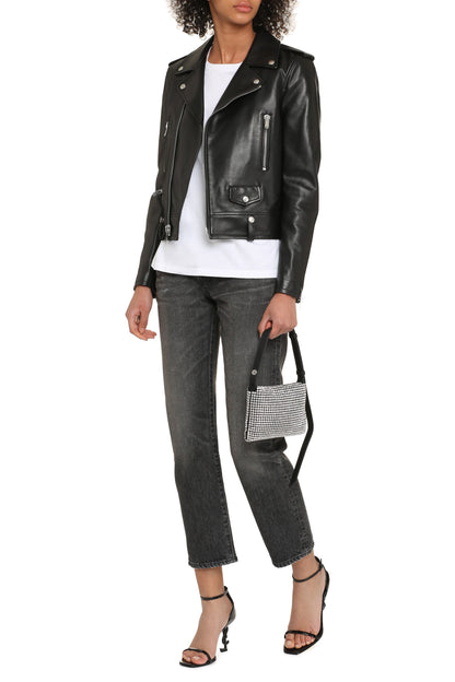 Saint Laurent Leather biker jacket
