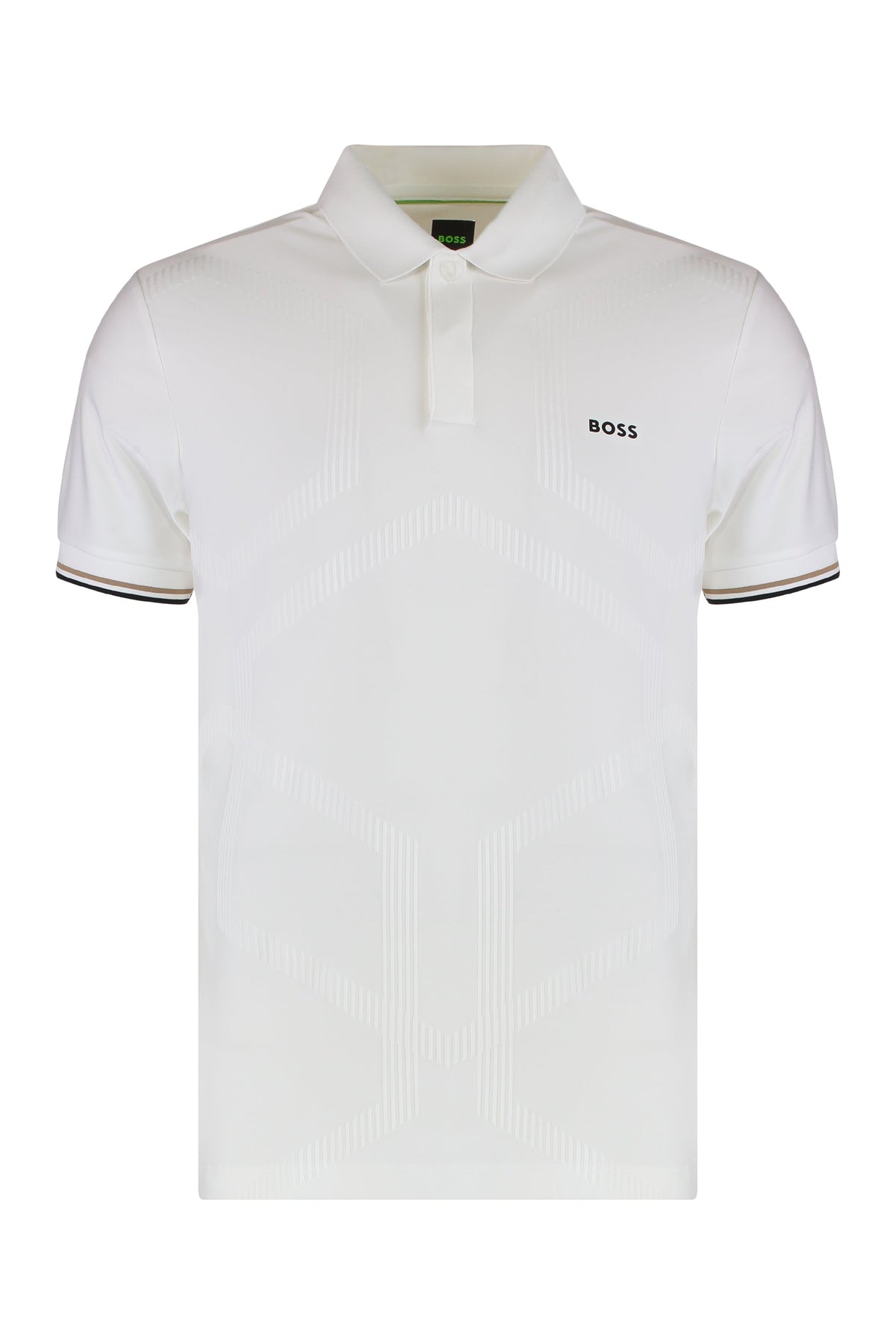 Slim fit polo in technical fabric RTW