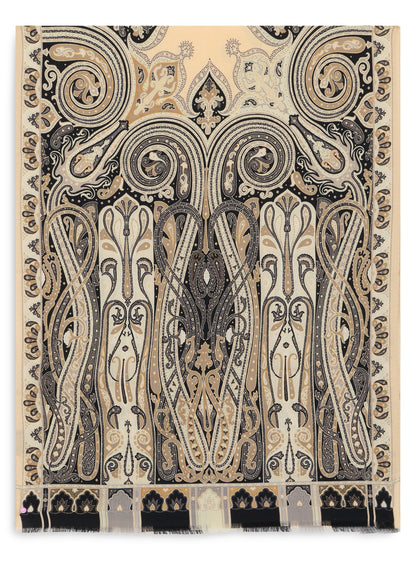 Scarf with paisley print ACC