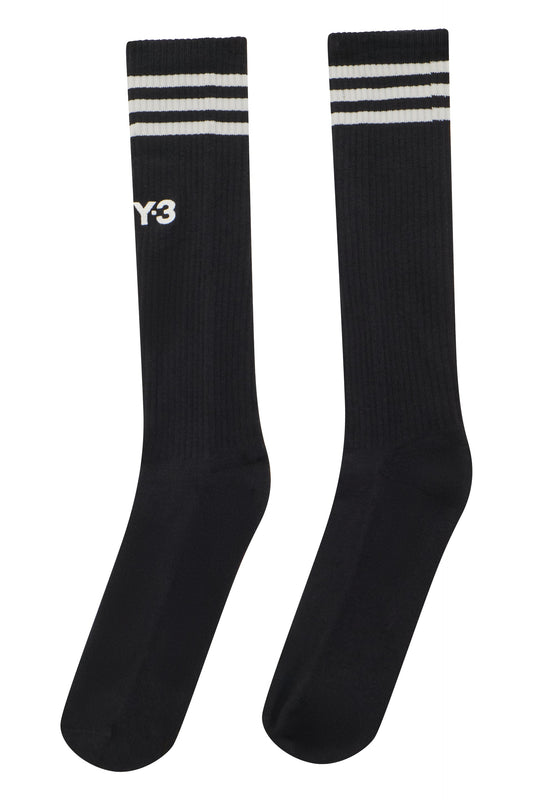 Knee-high socks with stripes RTW