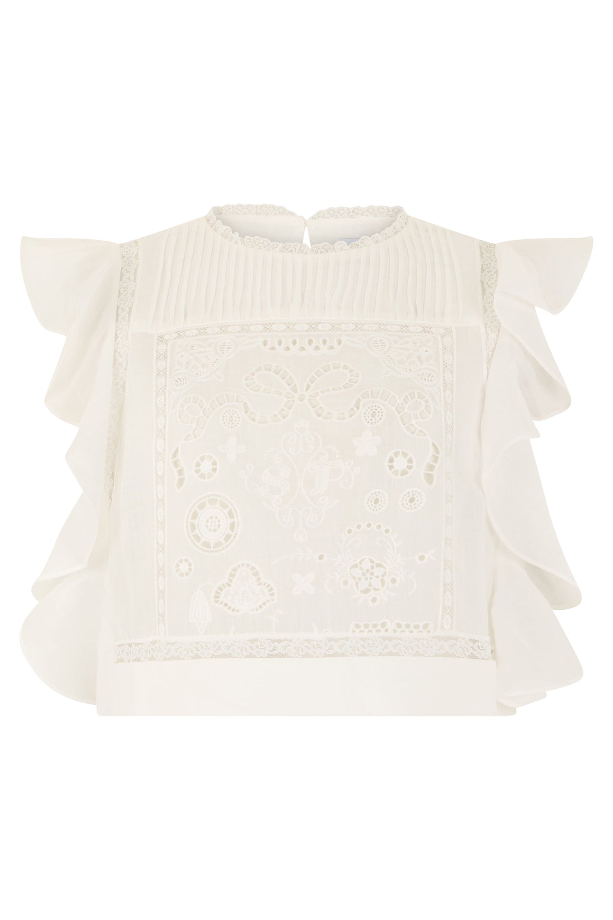 Cotton blouse with short sleeves RTW