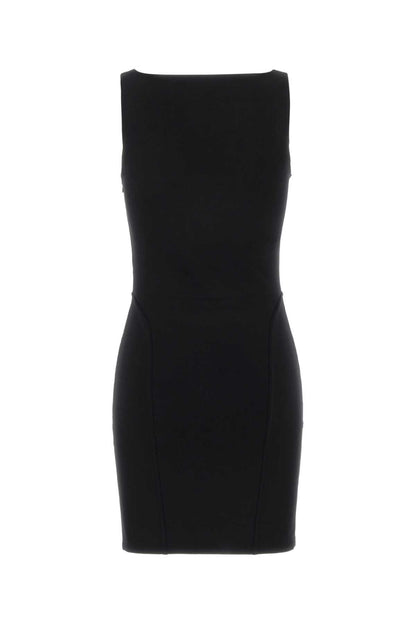 MINI BODYCON DRESS SILK VISCOSE BLEND DRESSES