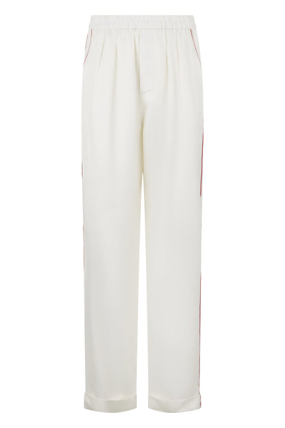 Twill silk pajama pants RTW