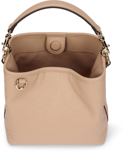 GG Emblem bucket bag in Leather BAGS