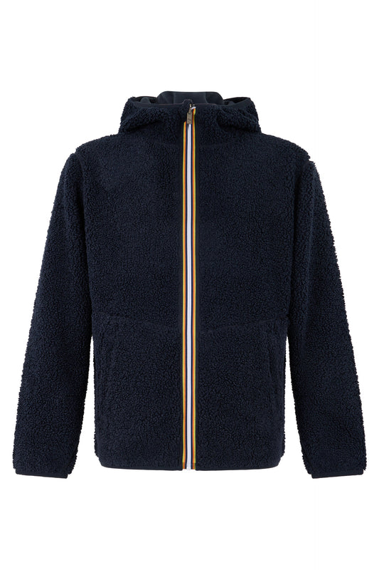 Soft jacket with hood and zipper RTW