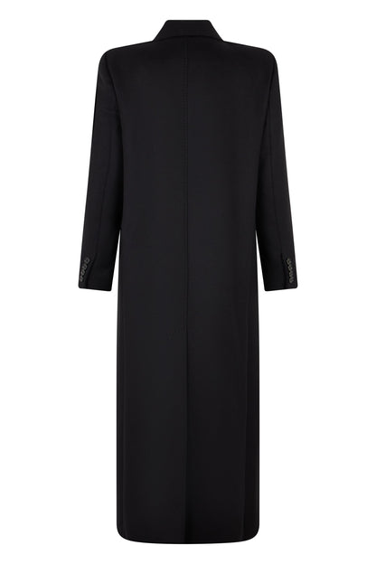Double-breasted coat in virgin wool RTW