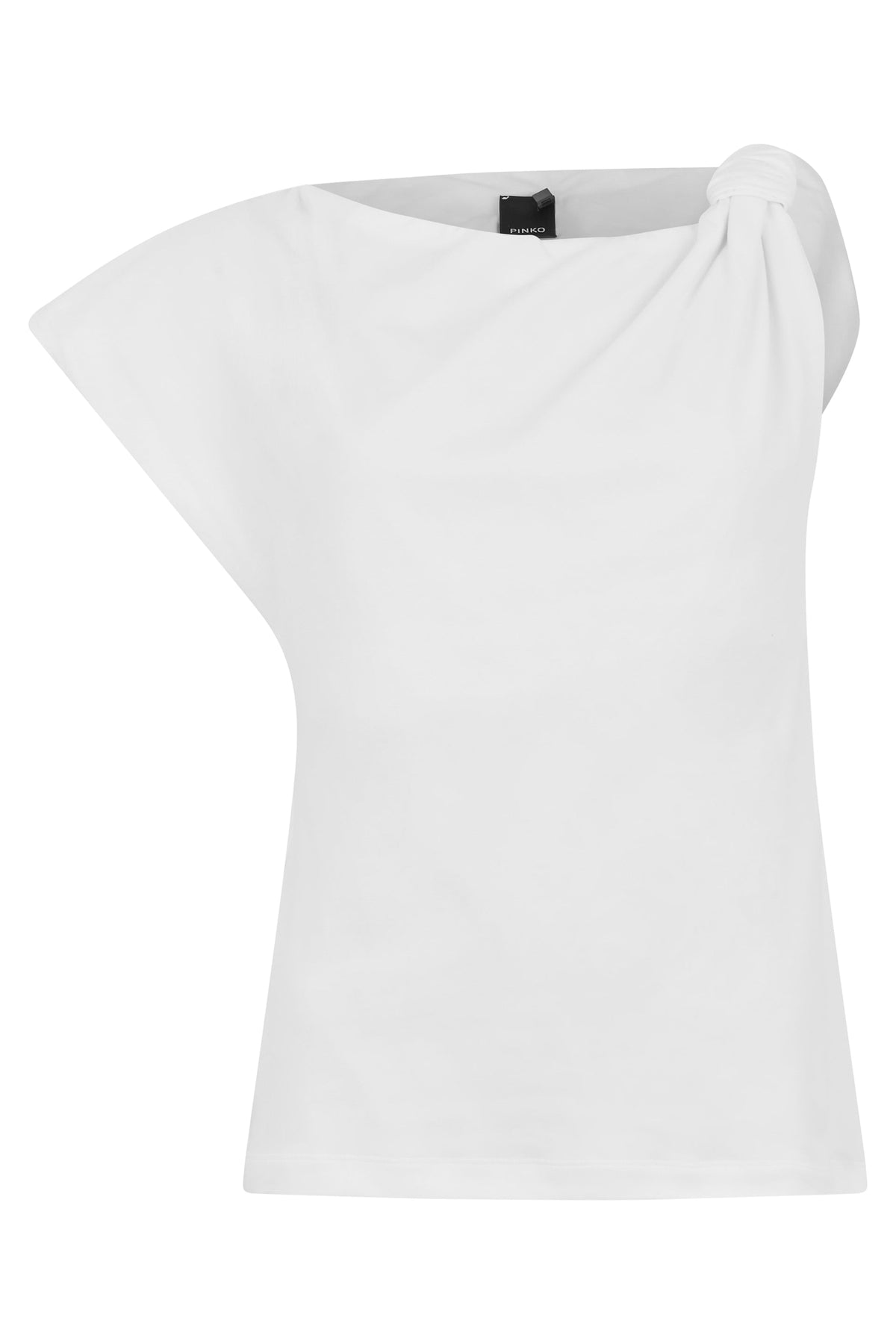 Asymmetric cotton t-shirt RTW