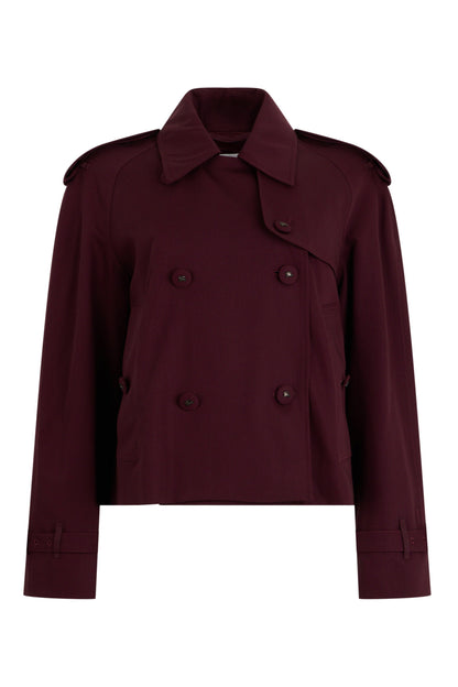 Short jacket with classic collar RTW