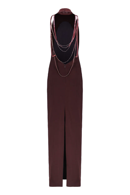 Midi dress in cady RTW