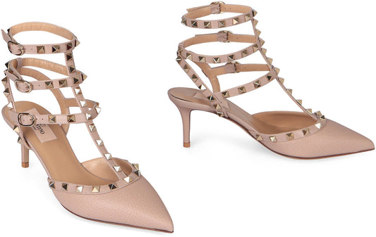 Valentino Garavani Rockstud d'Orsay in patent