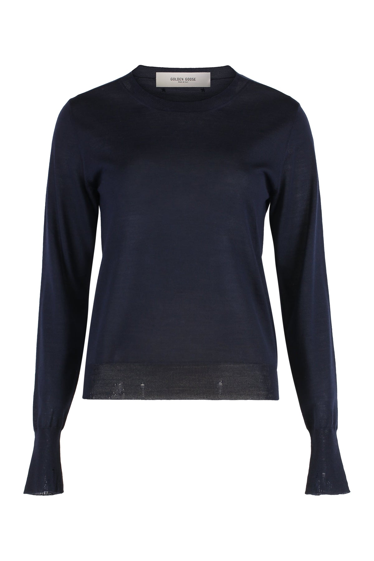 Golden Goose Sweater with round neck in wool