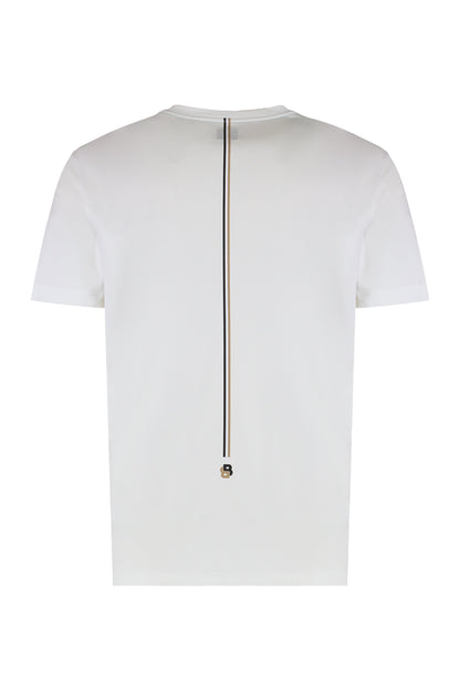 Crew neck T-shirt in technical fabric RTW
