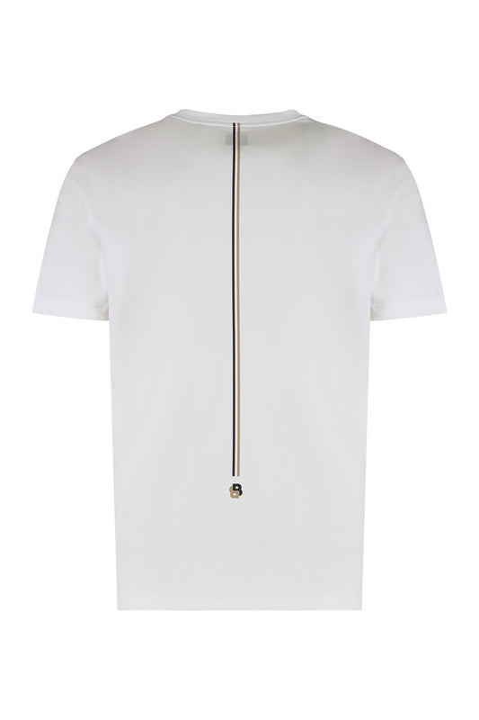 Crew neck T-shirt in technical fabric RTW