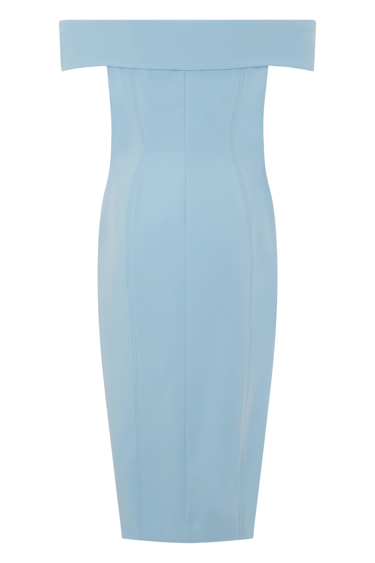 Midi bodycon dress with slit RTW
