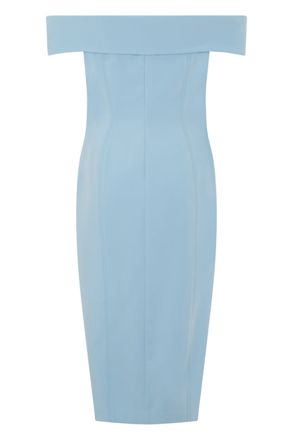 Midi bodycon dress with slit RTW