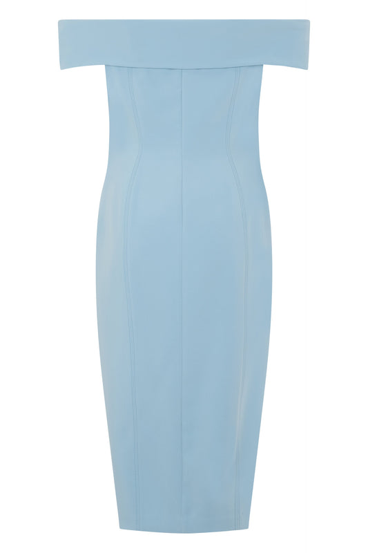 Midi bodycon dress with slit RTW