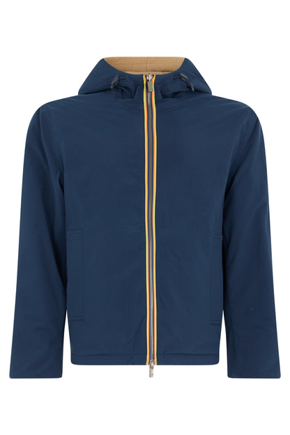 Claude jacket with hood and zipper RTW