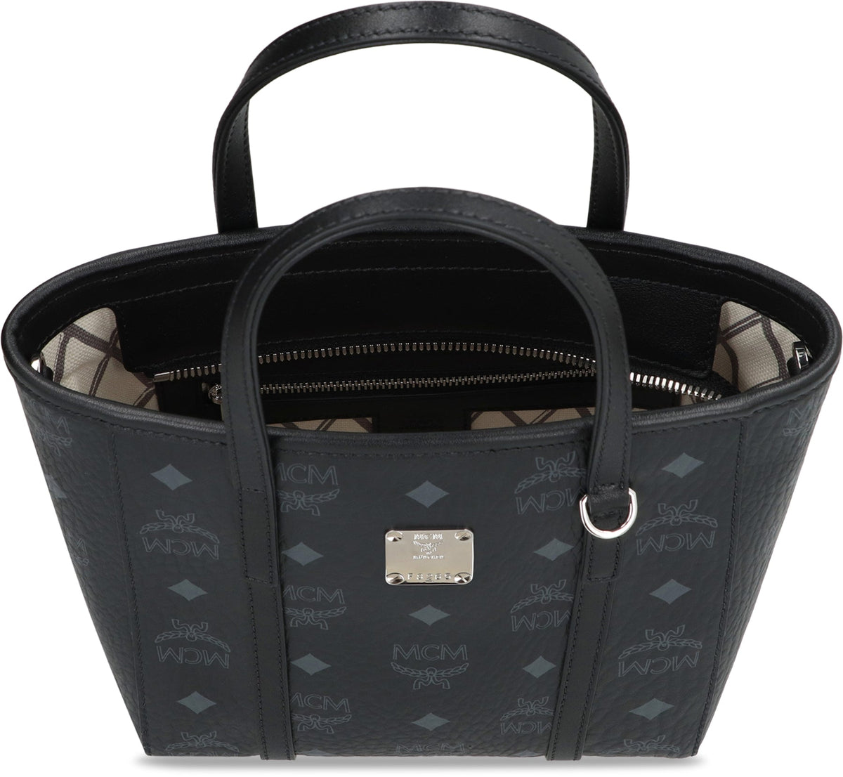 MCM Mini tote bag Toni in Visetos