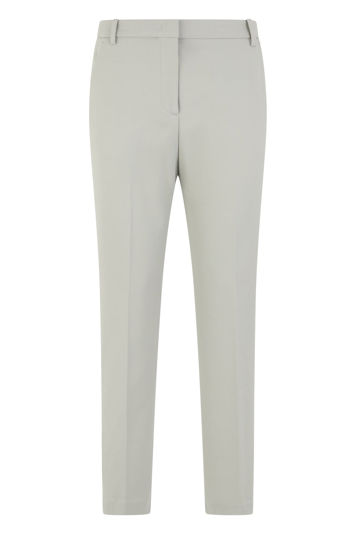 Light gray trousers in viscose RTW