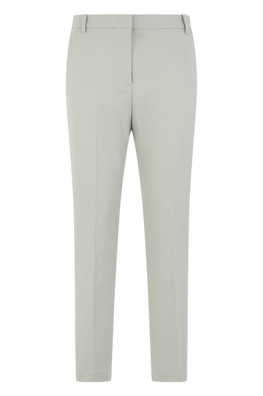 Light gray trousers in viscose RTW