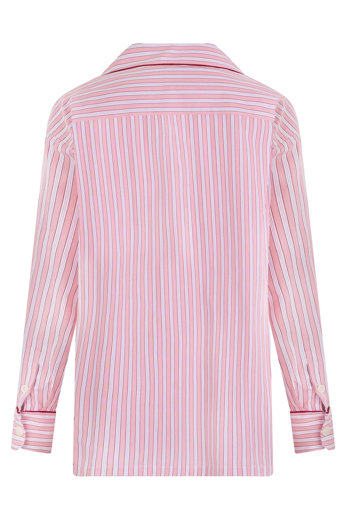 Shirt in striped poplin RTW