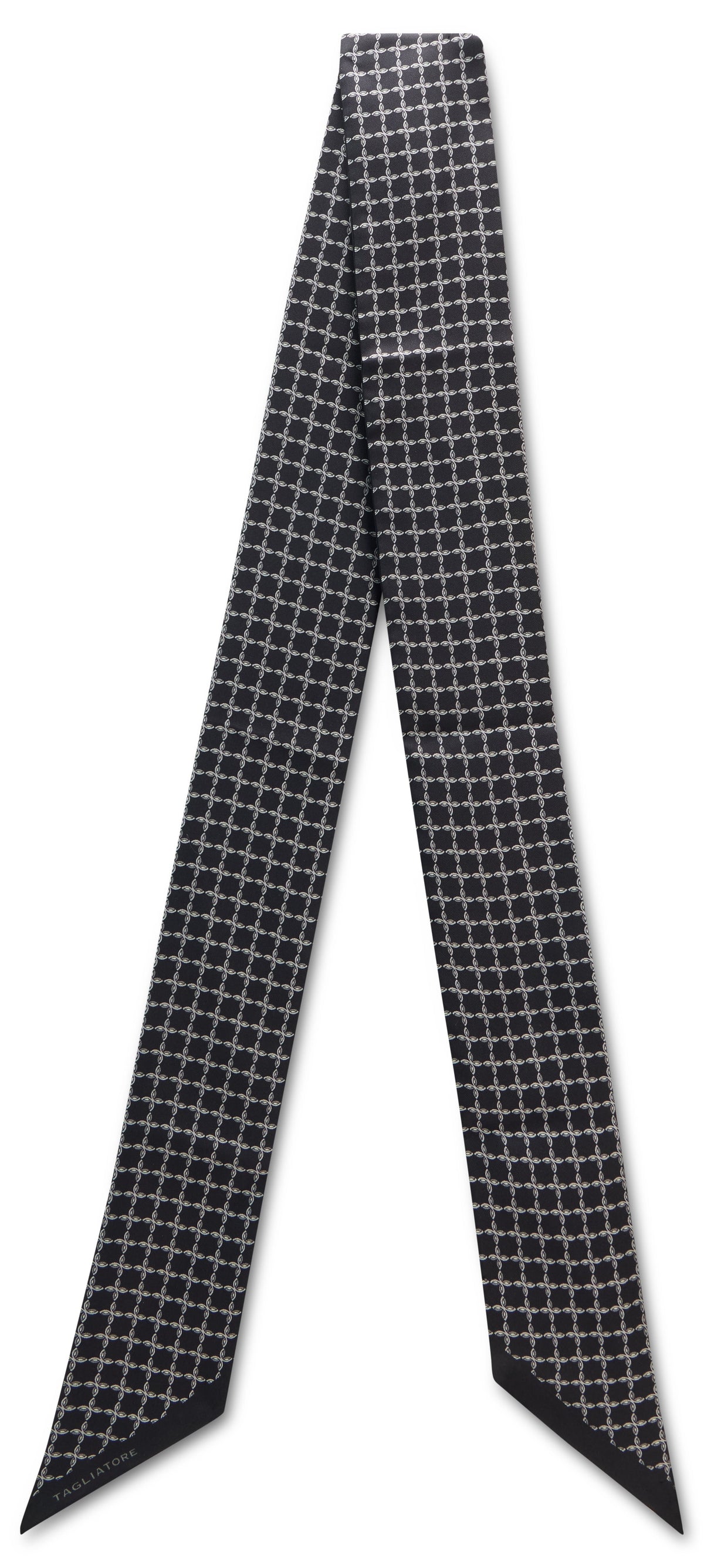 Tie with geometric patterns RTW