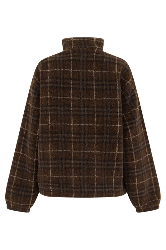Fleece jacket made of wool and cashmere blend RTW