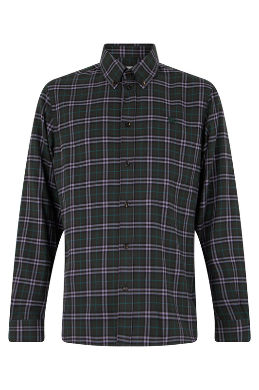 Checked cotton shirt RTW