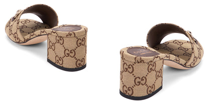 Clogs in fabric with logo RTW
