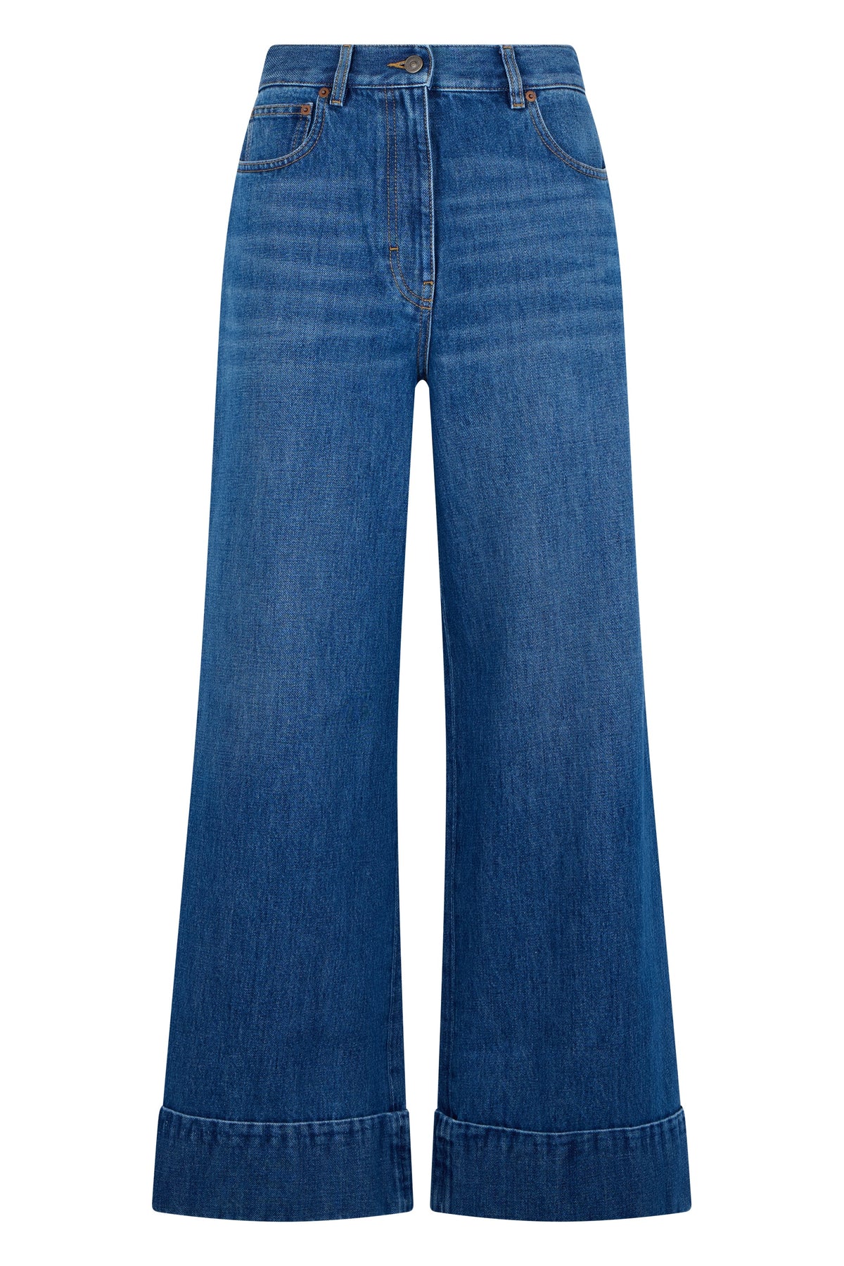 Cotton flared jeans RTW