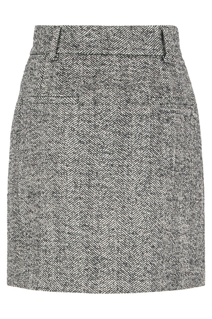 Wool mini skirt RTW