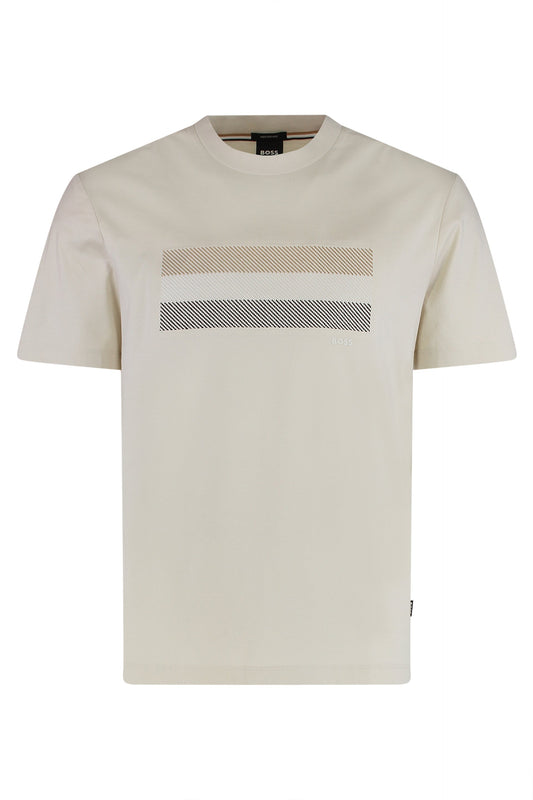 Crew neck T-shirt in cotton RTW