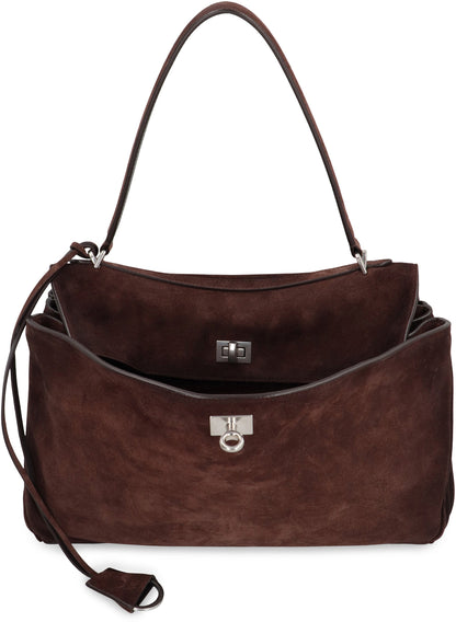 Rodeo Media bag in calf suede BAGS