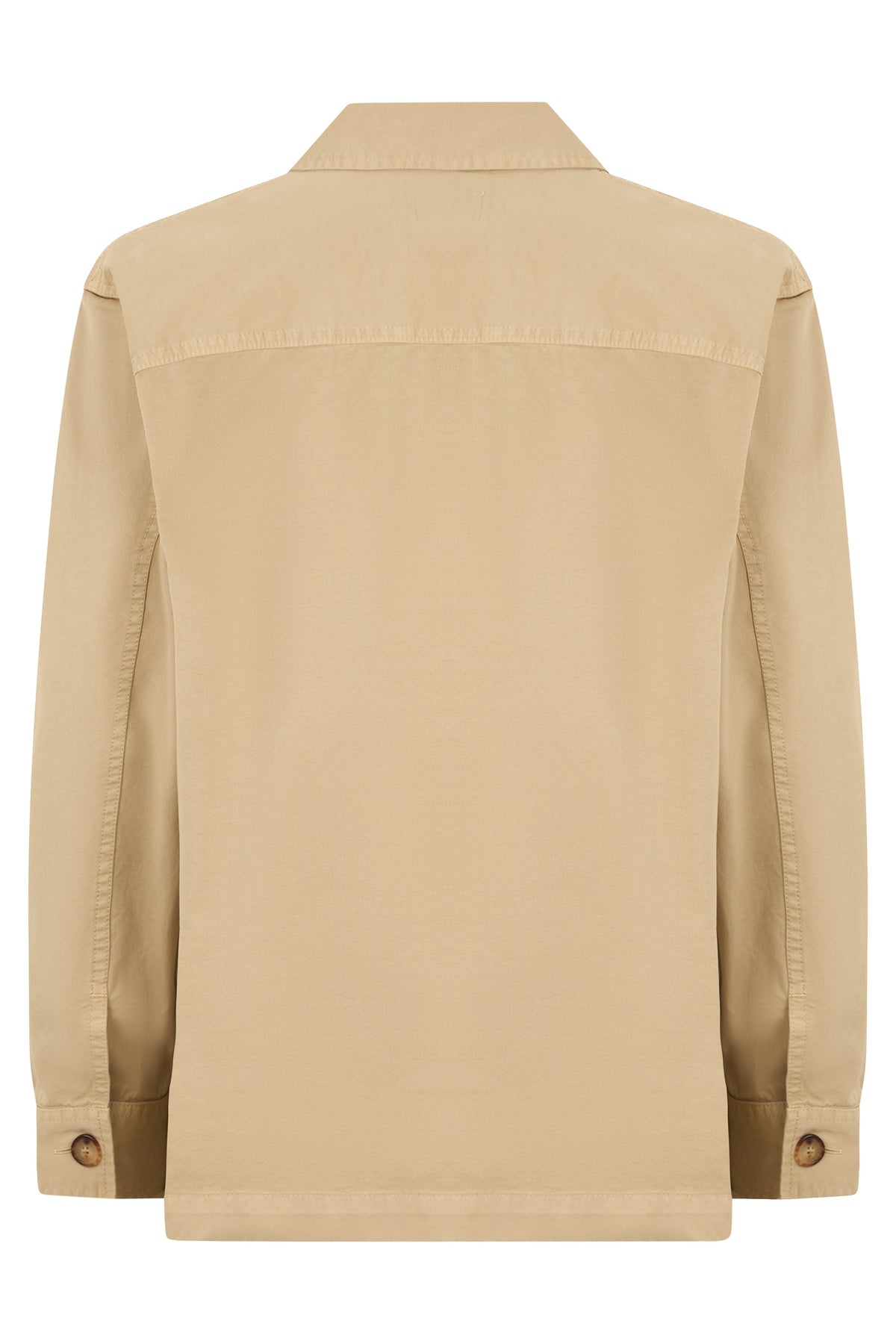 Overshirt Cassandre in gabardine with logo RTW