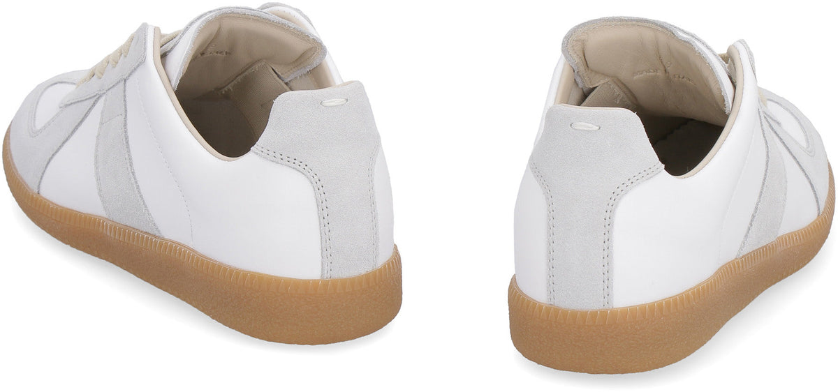 Maison Margiela Replica leather low-top sneakers