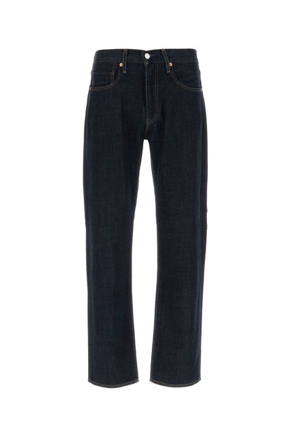 BLUE TAB ANCHOR RELAXED JEANS