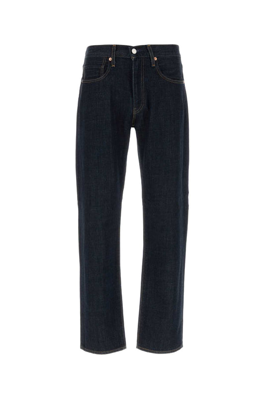 BLUE TAB ANCHOR RELAXED JEANS