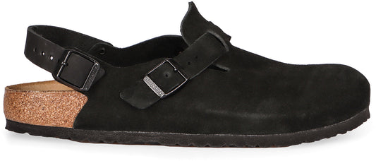 Tokio suede mules RTW