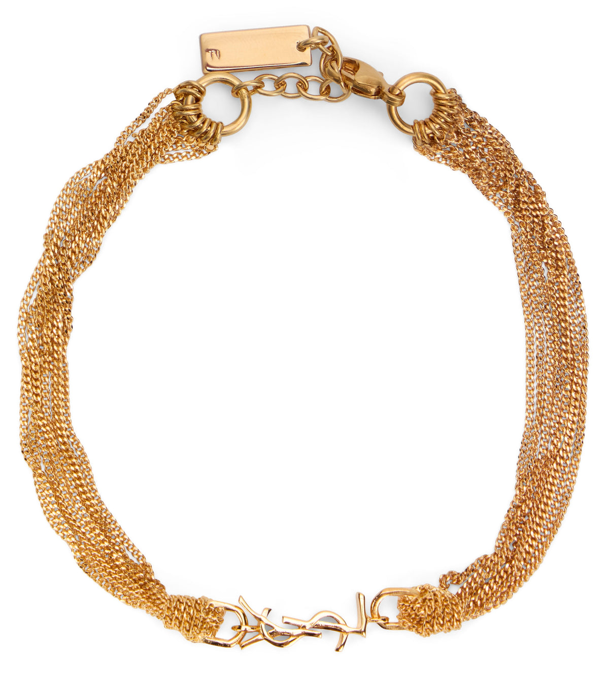 Metal bracelet with tassel Cassandre RTW