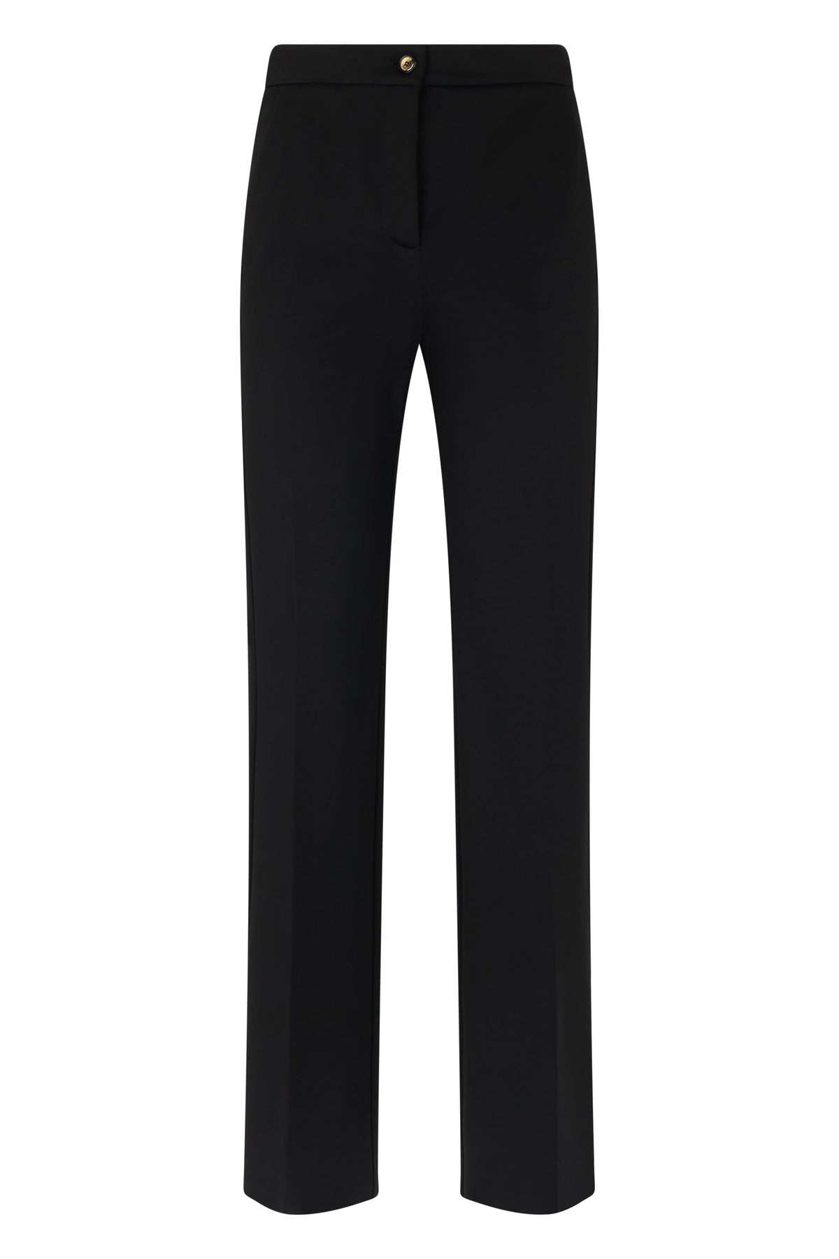 Straight trousers in a viscose and polyamide blend RTW