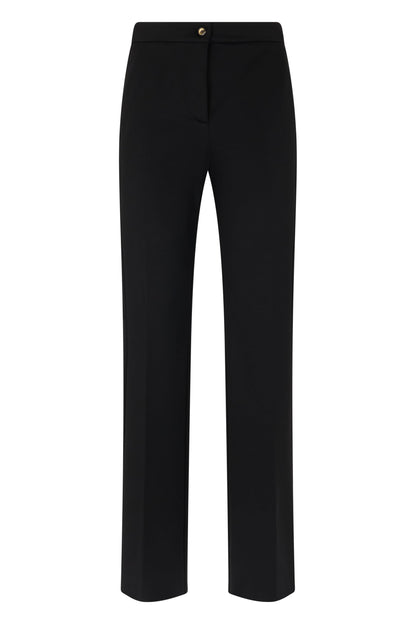 Straight trousers in a viscose and polyamide blend RTW