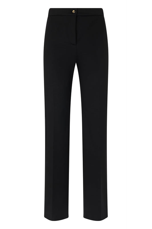 Straight trousers in a viscose and polyamide blend RTW