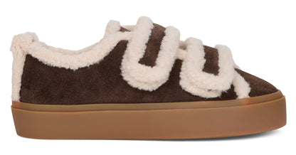 Sneakers with fur SHOES