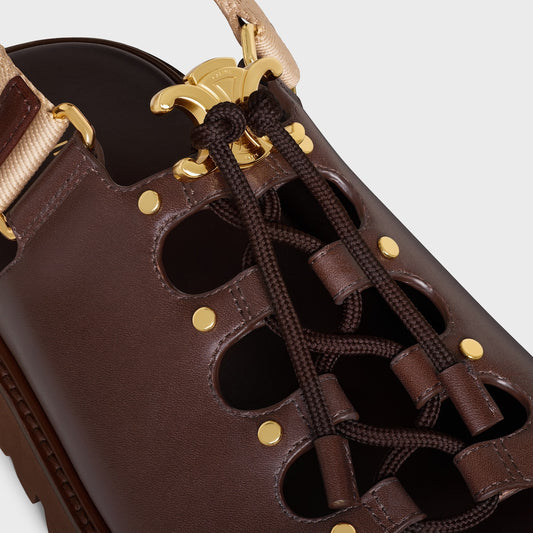 CELINE CHUNKY LACE-UP SANDAL 35MM