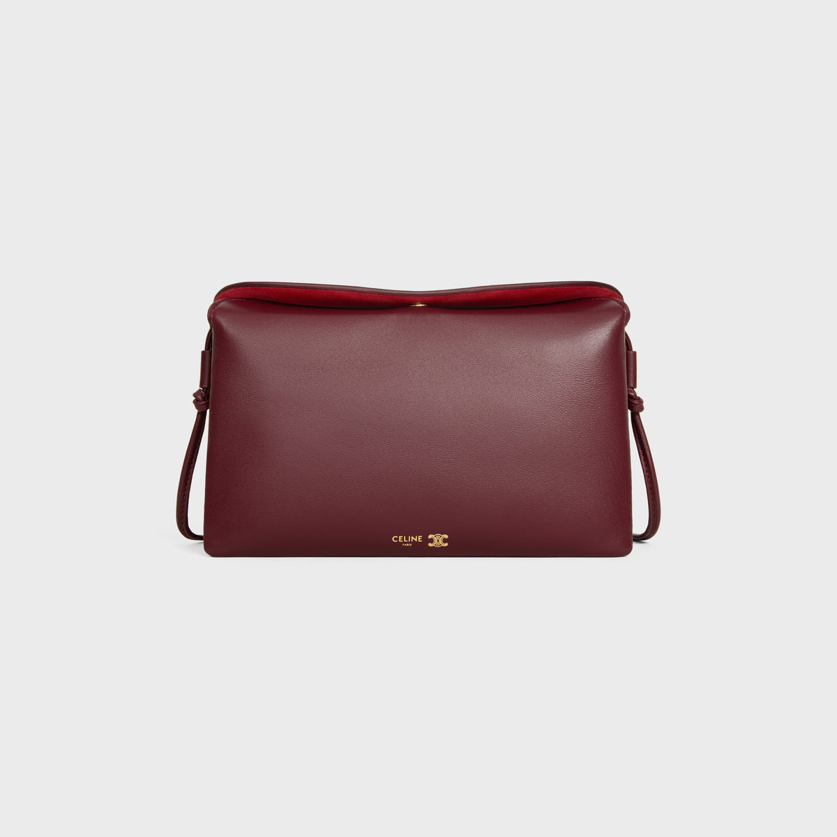 CELINE Trio Flap shoulder bag in smooth leather