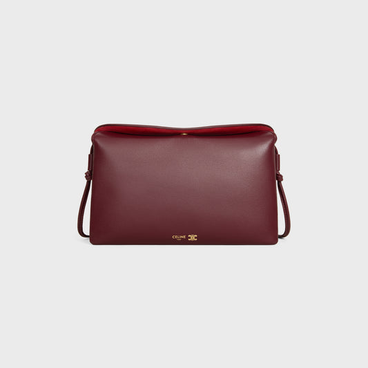 CELINE Trio Flap shoulder bag in smooth leather