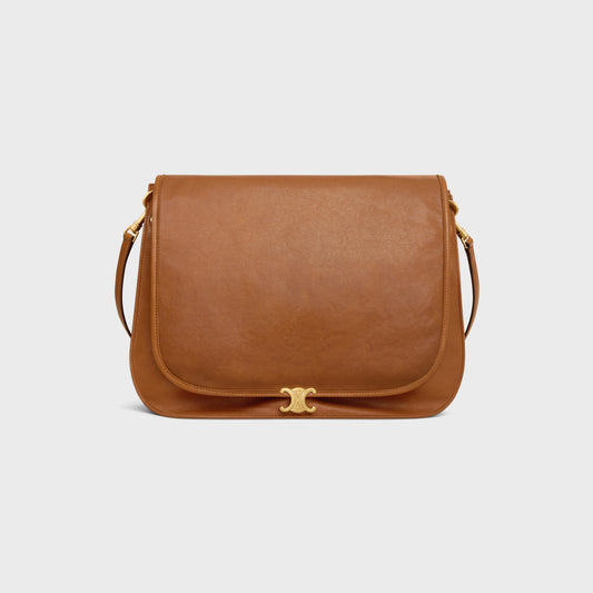 CELINE Soft Bag Triumph in leather