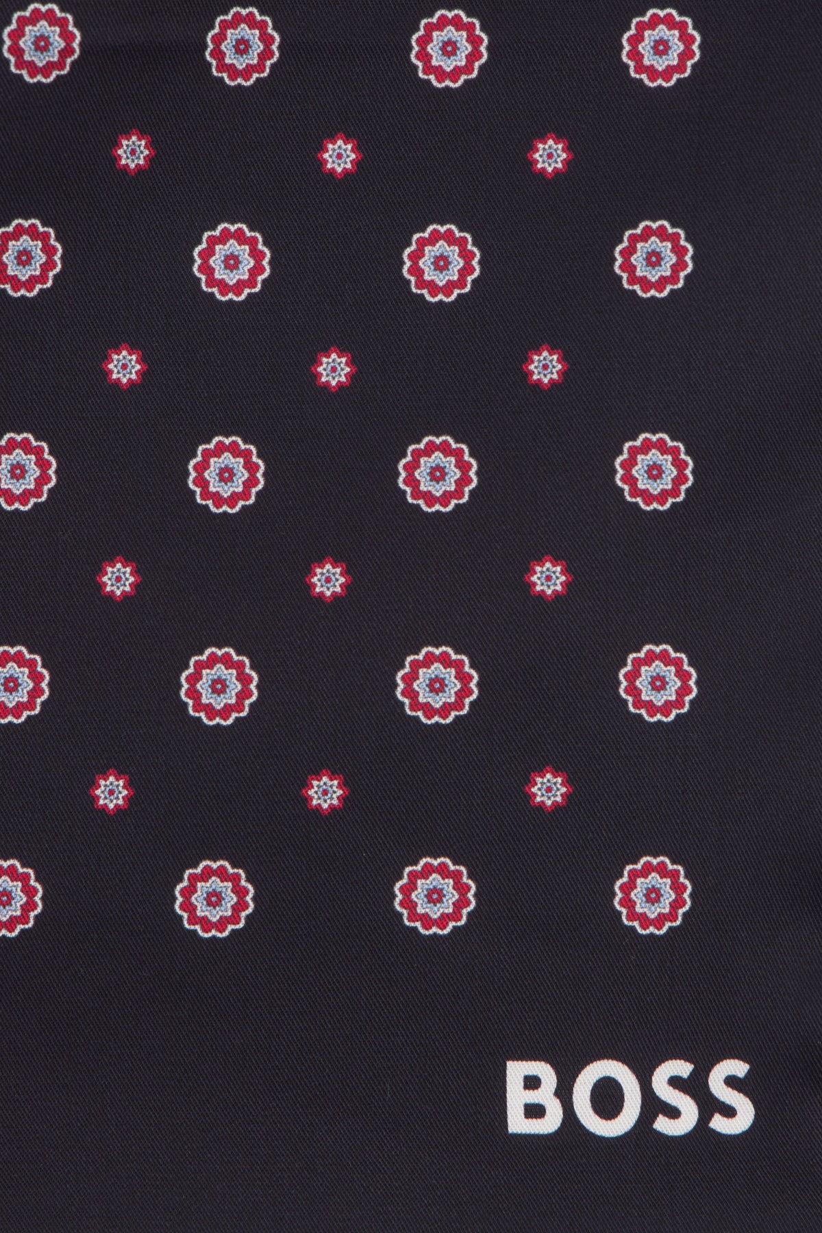 Scarf with geometric design ACC