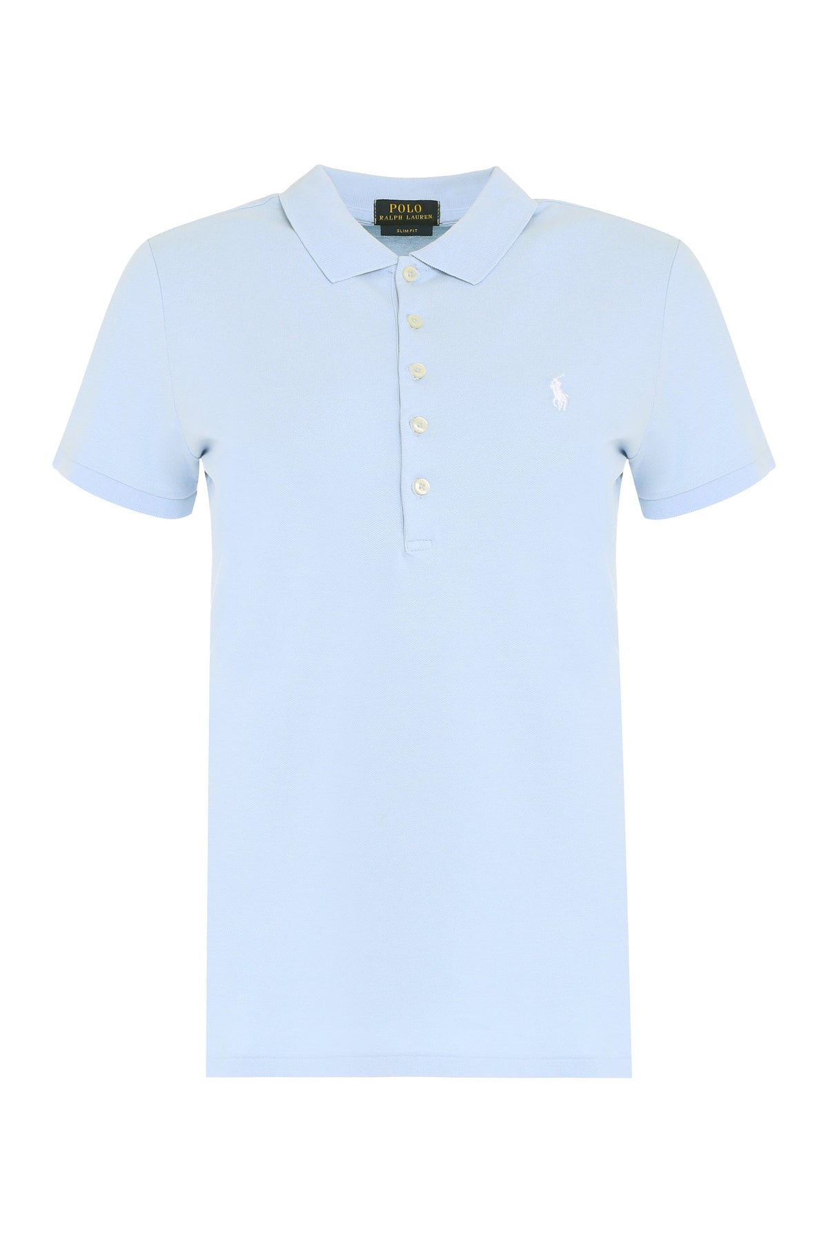 Stretch cotton piqué polo shirt RTW