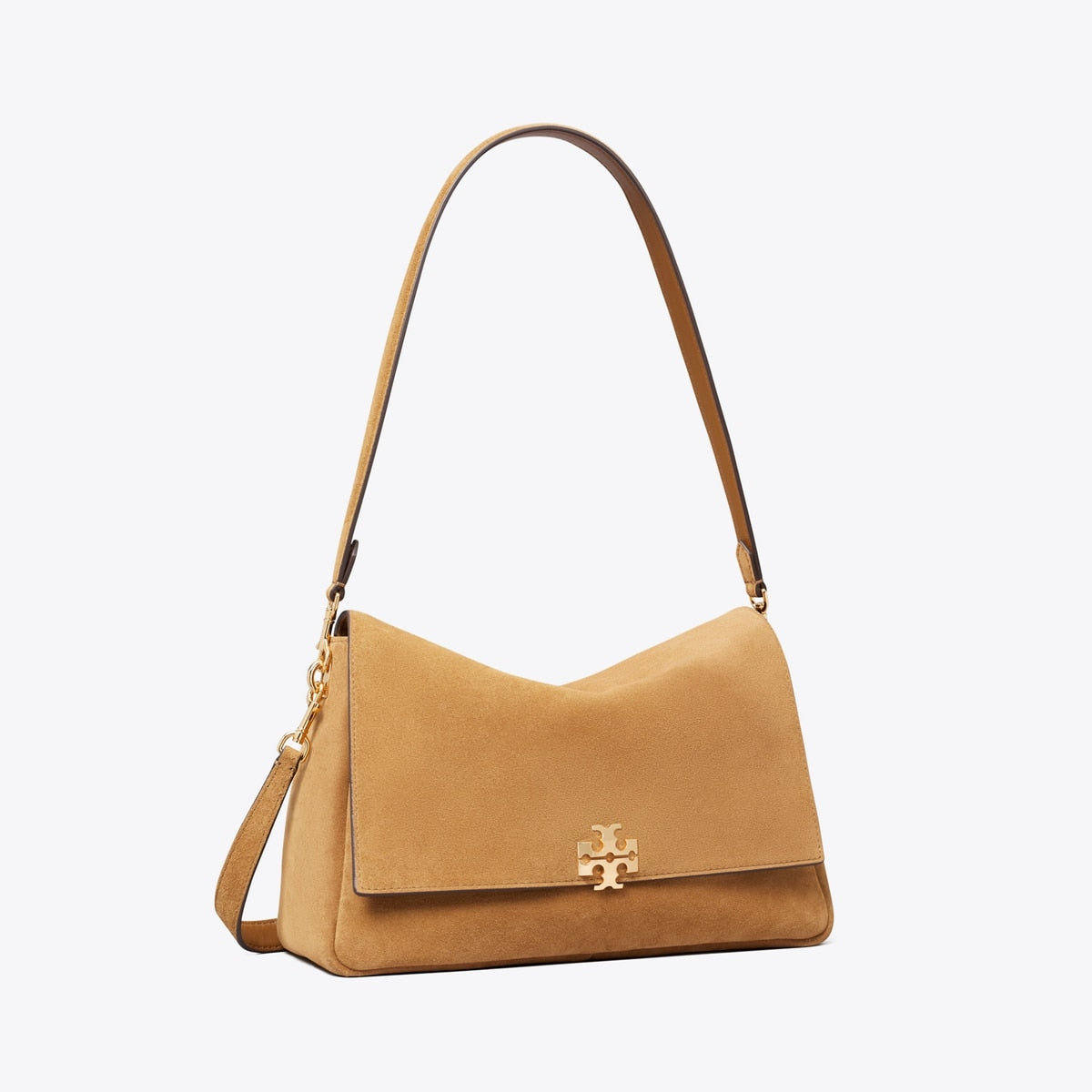 Tory Burch Elegant Shoulder Bag in Light Brown
